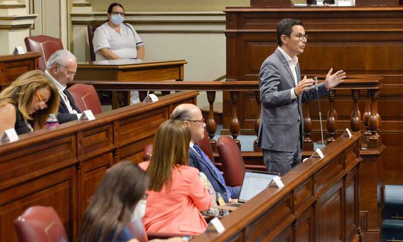 Momento de la intervención de Pablo Rodríguez/TA.