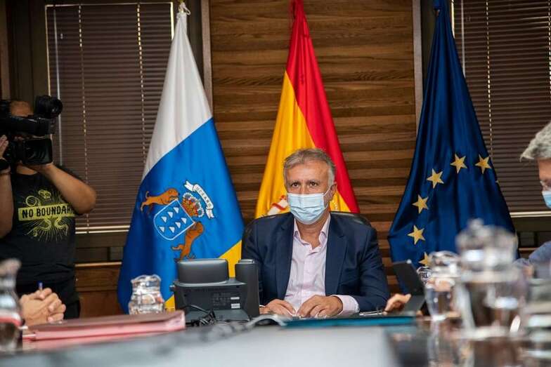 El presidente del Gobierno de Canarias, Ángel Víctor Torres/TA.
