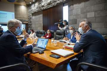 Reunión del Consejo de Gobierno de Canarias/Acfi Press.