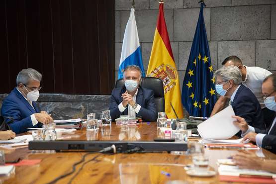 Reunión del Consejo de Gobierno de Canarias/Acfi Press.