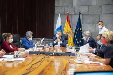 Reunión del Consejo de Gobierno de Canarias/Acfi Press.