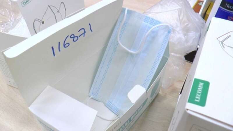 Mascarilla quirúrgica/TA.