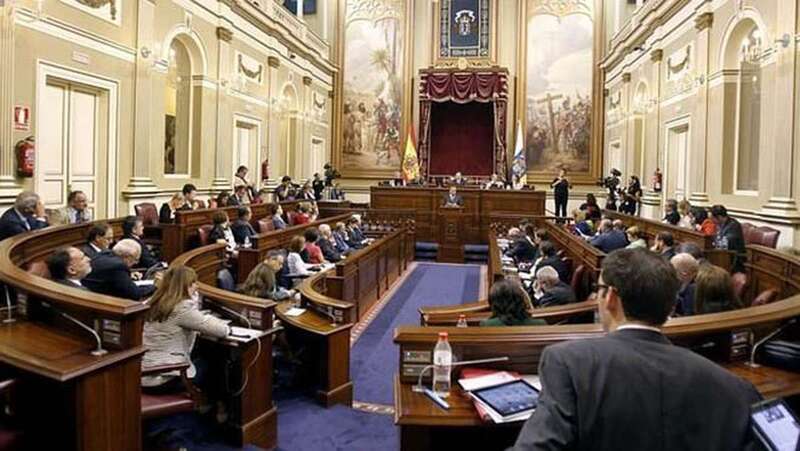 Imagen de archivo del Parlamento canario/TA.