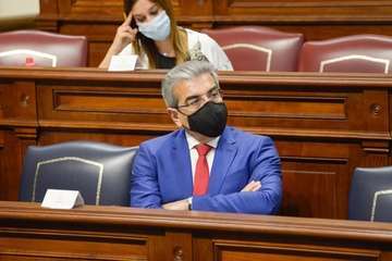 Sesión del Parlamento de Canarias de este martes/Acfi Press.