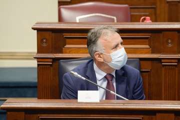 Sesión del Parlamento de Canarias de este martes/Acfi Press.