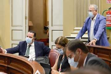 Sesión del Parlamento de Canarias de este martes/Acfi Press.