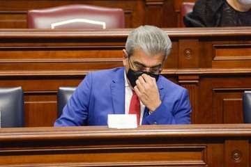 Sesión del Parlamento de Canarias de este martes/Acfi Press.