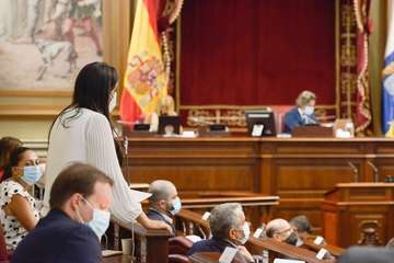 Sesión del Parlamento de Canarias de este martes/Acfi Press.