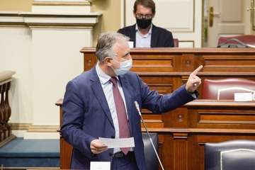 Sesión del Parlamento de Canarias de este martes/Acfi Press.