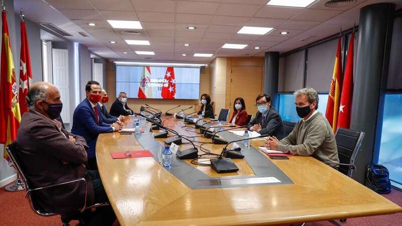 La reunión entre Madrid y el Gobierno/EFE.