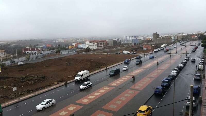 Ligera llovizna sobre Telde/Jesús Ruiz Mesa.