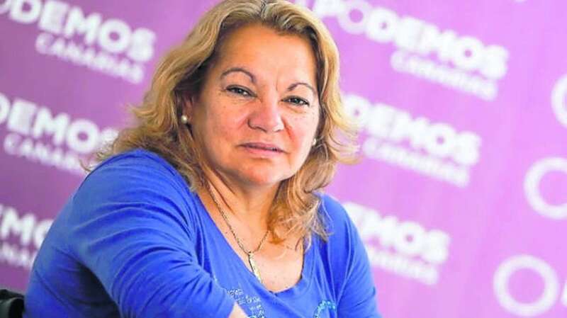 La diputada por la provincia de Las Palmas en el Congreso Meri Pita/Eldia.es.