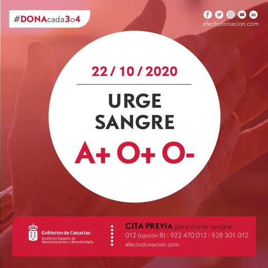 En los últimos días se ha registrado un importante descenso en las reservas de sangre (Foto TA)