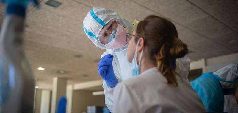 Test de coronavirus/TA.