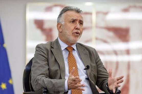 Entrevista al presidente del Gobierno de Canarias por la agencia Europa Press/EP.