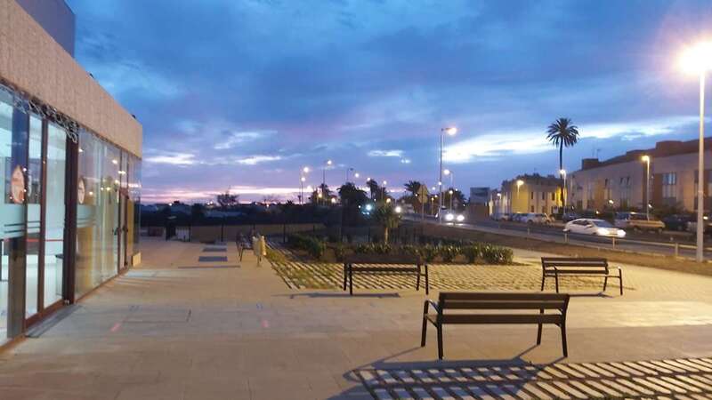 Tiempo lluvioso días atrás en Telde/Manolo González.