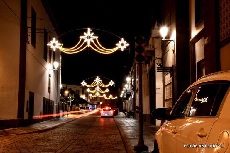 Iluminación navideña de Telde/Antonio Alí.