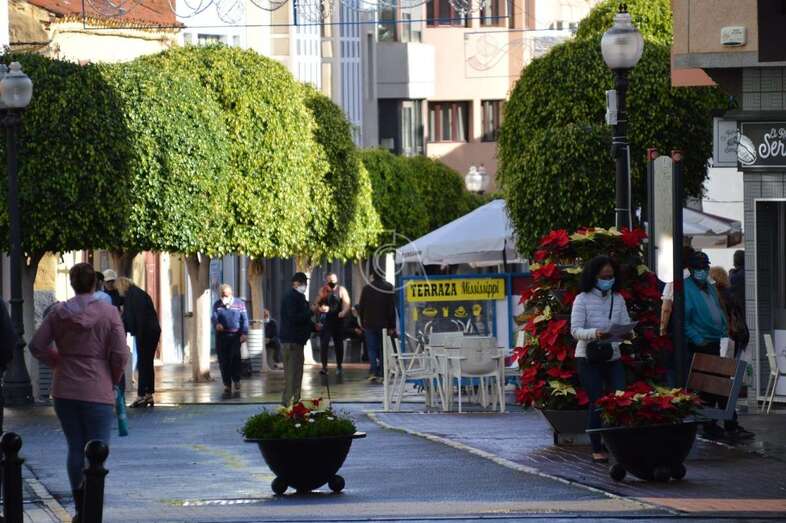 Avenida de la Constitución en Los Llanos de Telde/TA.
