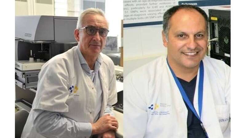 Los doctores Carlos Flores y José Carlos Rodríguez Gallego (Foto TA)