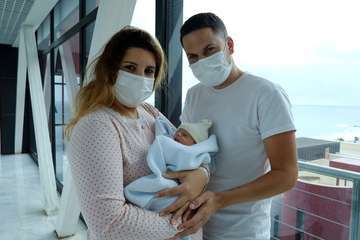 Martina Domínguez Acosta, en Gran Canaria, primer nacimiento de 2021 en Canarias/Acfi Press.