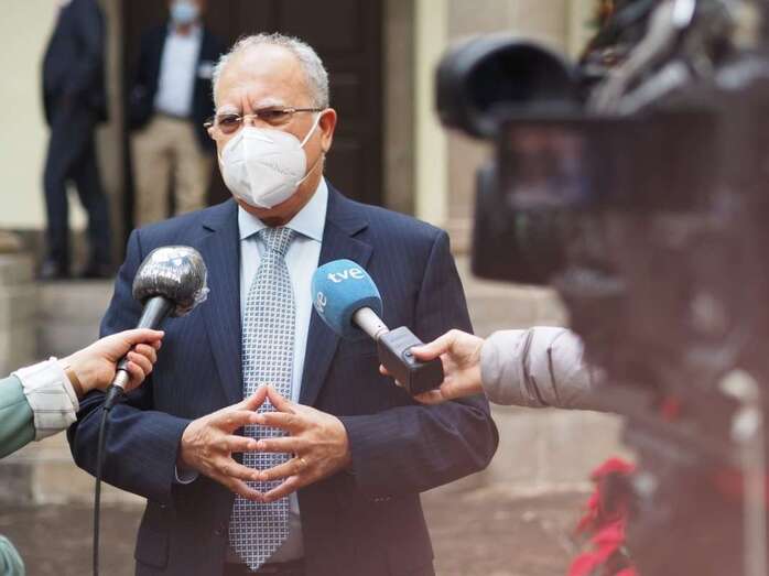 Casimiro Curbelo, portavoz del grupo parlamento Agrupación Socialista Gomera/TA.