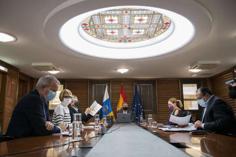 Reunión del Consejo de Gobierno de Canarias de este jueves/TA.