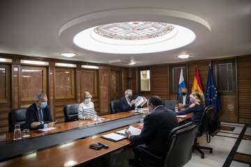 Reunión del Consejo de Gobierno de Canarias de este jueves 7 de enero de 2021/Acfi Press.