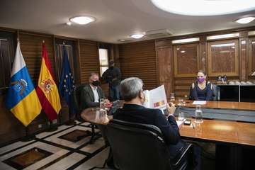 Reunión del Consejo de Gobierno de Canarias de este jueves 7 de enero de 2021/Acfi Press.