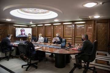 Reunión del Consejo de Gobierno de Canarias de este jueves 7 de enero de 2021/Acfi Press.