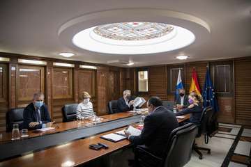 Reunión del Consejo de Gobierno de Canarias de este jueves 7 de enero de 2021/Acfi Press.