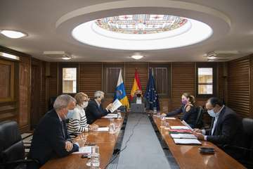 Reunión del Consejo de Gobierno de Canarias de este jueves 7 de enero de 2021/Acfi Press.