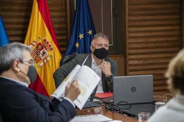 Reunión del Consejo de Gobierno de Canarias de este jueves 7 de enero de 2021/Acfi Press.
