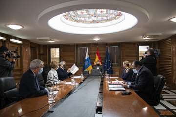 Reunión del Consejo de Gobierno de Canarias de este jueves 7 de enero de 2021/Acfi Press.