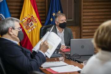 Reunión del Consejo de Gobierno de Canarias de este jueves 7 de enero de 2021/Acfi Press.