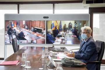Reunión del Consejo de Gobierno de Canarias de este jueves 7 de enero de 2021/Acfi Press.