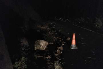 El paso de la tormenta Filomena por Canarias ha dejado en los últimos días numerosas incidencias, principalmente, en las carreteras/TA.