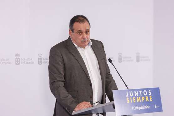 Comparecencia del consejero de Sanidad, Blas Trujillo/Acfi Press.