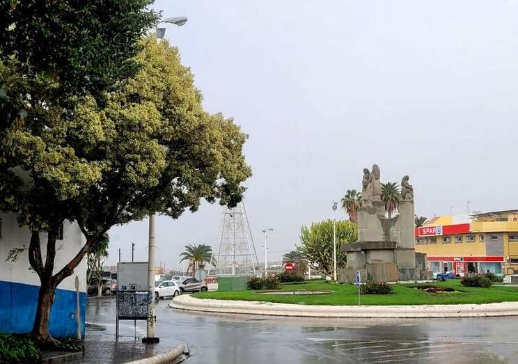 Rotonda de La Barranquera/Jesús Ruiz Mesa.