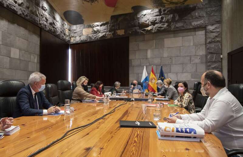 Reunión del Consejo de Gobierno de Canarias de este jueves/TA.