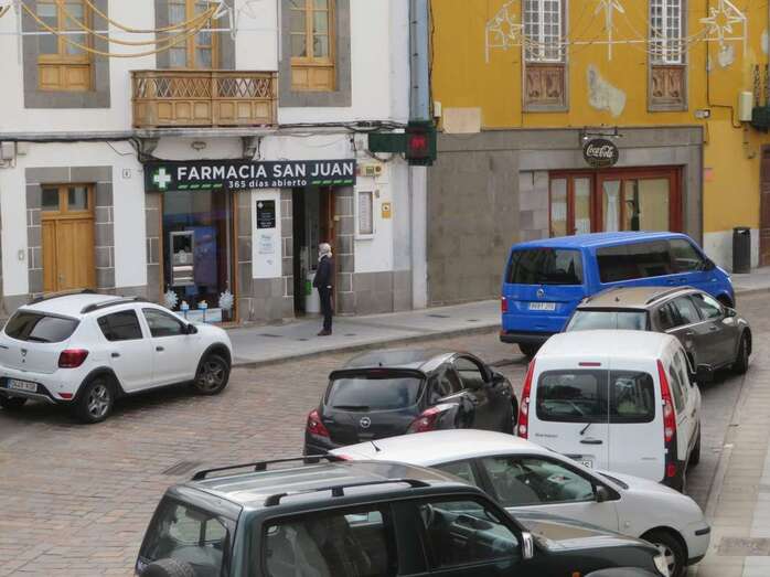 Vista de la calle principal de San Juan/TA.