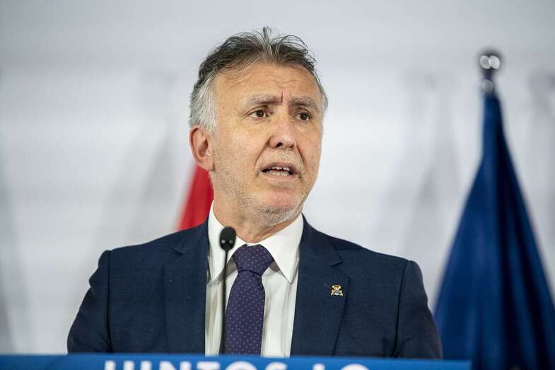 El presidente de Canarias, Ángel Víctor Torres/TA.
