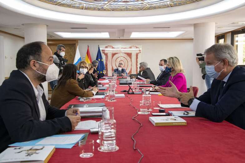 Reunión del Consejo de Gobierno de Canarias de este jueves/TA.