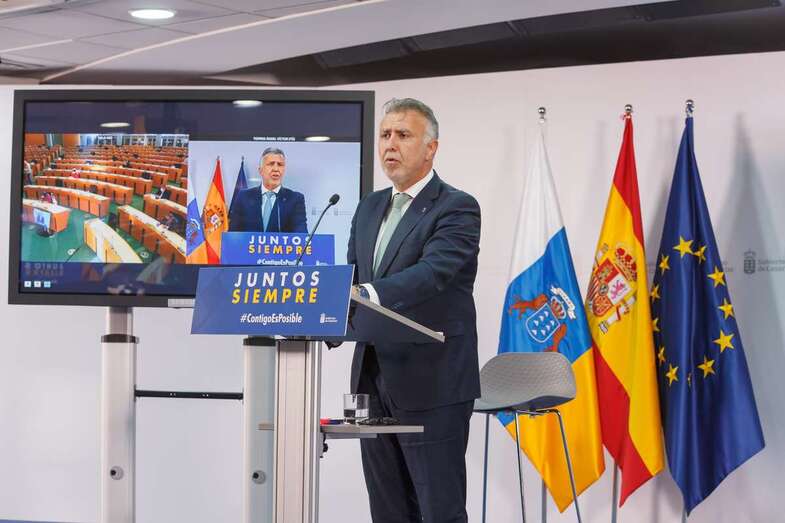 Ángel Víctor Torres, presidente del Gobierno de Canarias/TA.