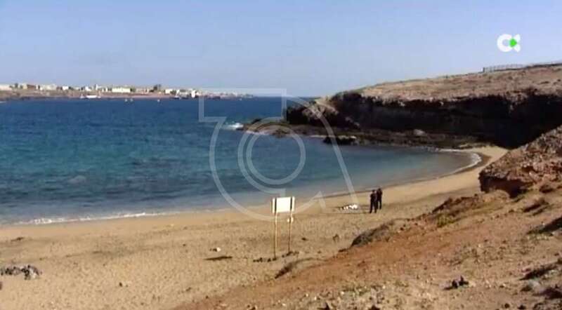 Imagen de archivo de un ahogado en la playa de Aguadulce (Telde)/TA.