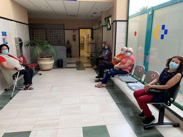 Vacunación en el Centro de Salud de Titerroy, en Lanzarote / Consejería de Sanidad