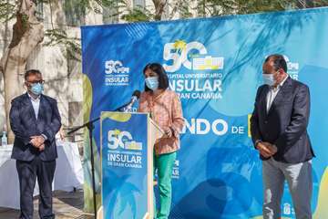 La ministra de Sanidad visita el Hospital Universitario Insular de Gran Canaria/Acfi Press.