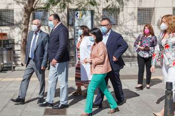 La ministra de Sanidad visita el Hospital Universitario Insular de Gran Canaria/Acfi Press.