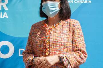 La ministra de Sanidad visita el Hospital Universitario Insular de Gran Canaria/Acfi Press.