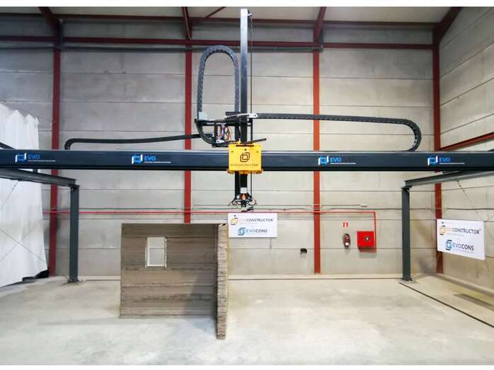 Imagen de la impresión de un tabique / TA