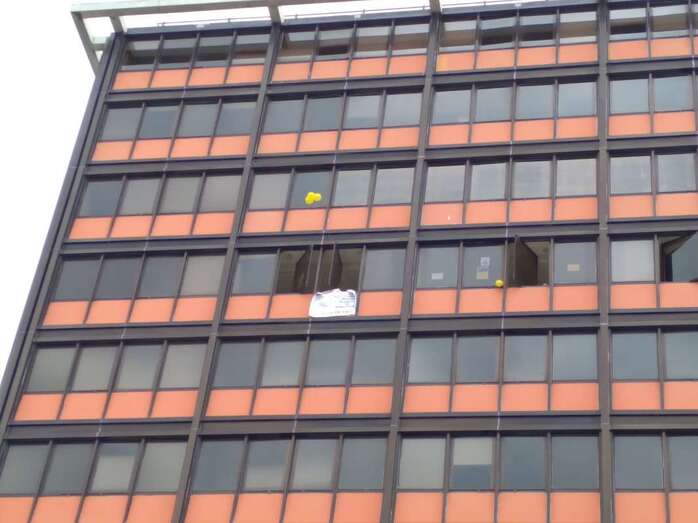 Protesta de los interinos/TA.